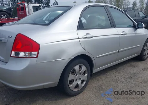 2009 Kia Spectra Ex from USA, damaged, VIN KNAFE221595659217